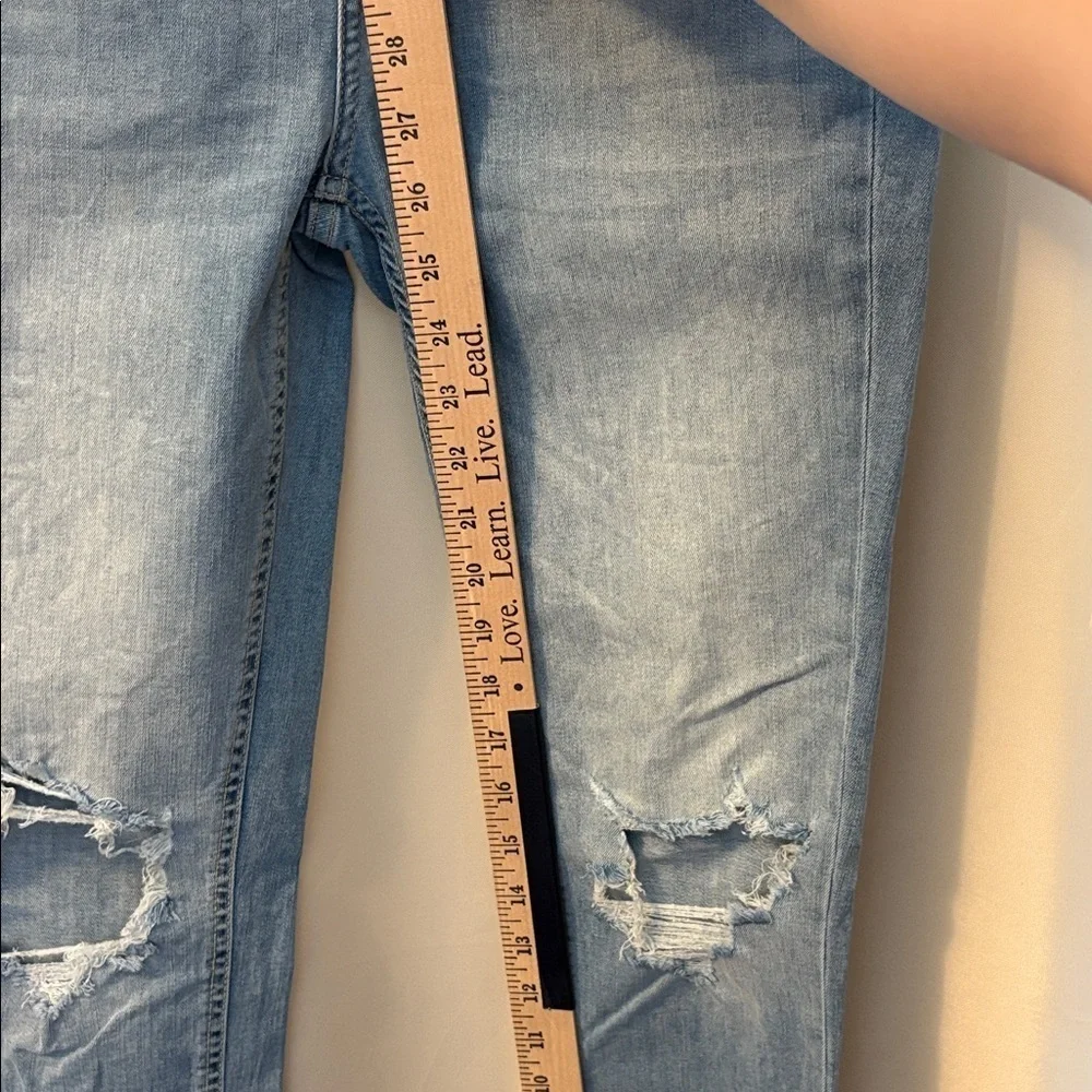 Free People Denim Jeans with Distressed Details